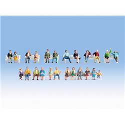 XL Figures Set "Sitting People"
