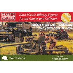 British 6 Pdr Anti-Tank Gun & Loyd Carrier