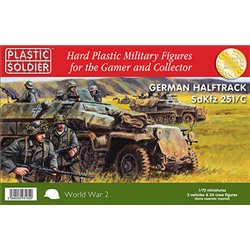 1/72nd German SdKfz 251/C Halftrack 