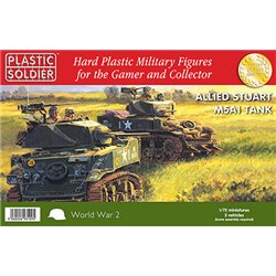 1/72nd Allied Stuart M5A1 Tank 