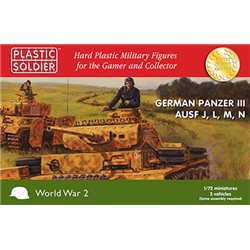 1/72nd German Panzer III J, L. M and N Tank 1 