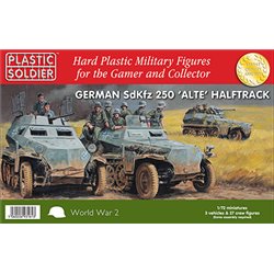 1/72nd German SdKfz 250 alte halftrack