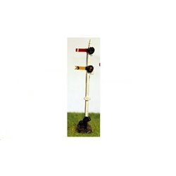 Single post 2 aspects (lower quadrant) (N Scale 1/148th)