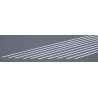Plastic Strips 0.010in x 0.100in (10) (0.254 mm x 2.54 mm)