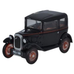 Austin Seven Saloon Black