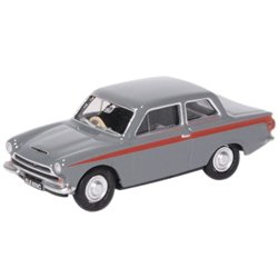 Ford Cortina MkI Lombard Grey/Red