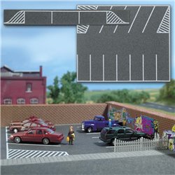 N gauge Car Parking area 120x100mm