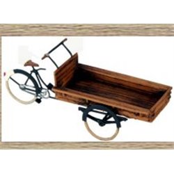 Delivery Bike and Open Box (OO/HO Scale 1/87th)