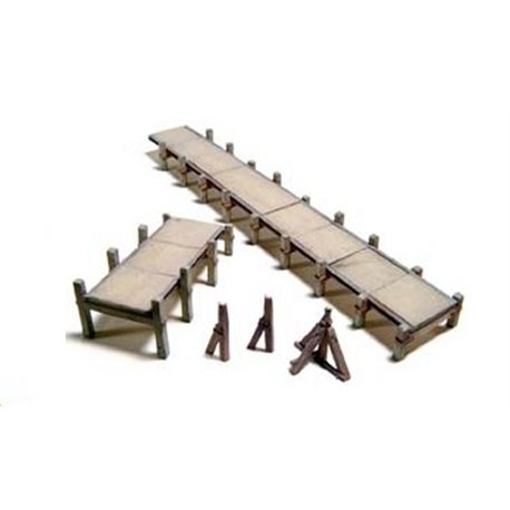 Landing Stage/Pontoon (N Scale 1/148th)