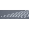 Plastic Strips 0.015in x 0.100in (10) (0.381 mm x 2.54 mm)