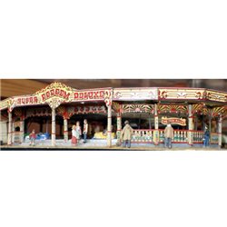 Dodgem Ride & traditional artwork