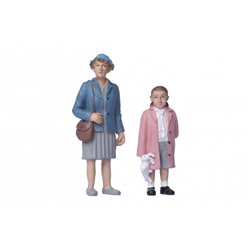 Grandma and Granddaughter 