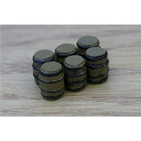 PD Marsh OO Gauge Barrels (6)