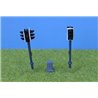 PD Marsh OO Gauge Pedestrian Crossing Lights & Zebra Crossing