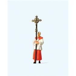 Verger Carrying Cross Figure