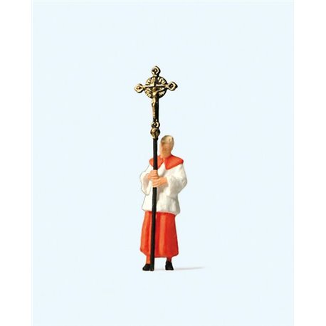 Verger Carrying Cross