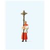 Verger Carrying Cross