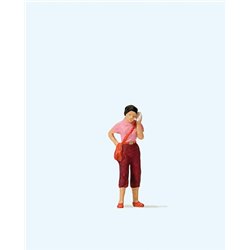 Woman with Mobile Phone