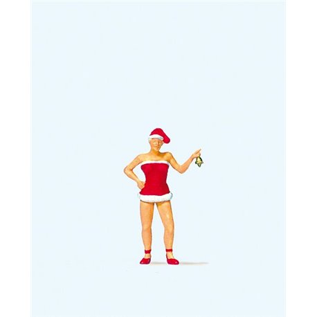 Christmas Girl with Bell