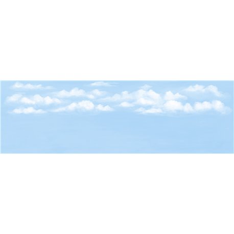 Large Sky with cumulus cloud 228mm x 737mm (9in x 29in)