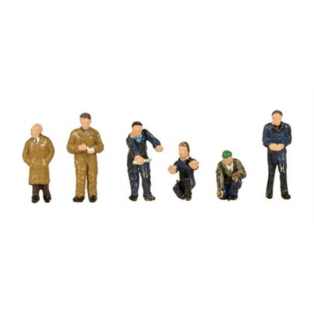 Factory Workers & Foreman