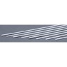 Plastic Strips 0.080in x 0.100in (8) (2.032 mm x 2.54 mm)