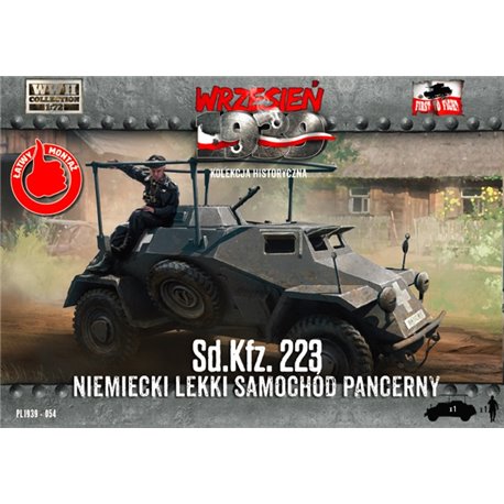 Polish Artillerymen figures - 1/72 Plastic model kit