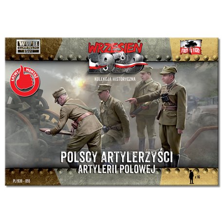 Polish gunners - 1/72 Plastic model kit