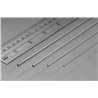 Nickel Silver Tube 0.7mm x 0.5 mm packed 2s