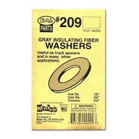 Grey Insulating Washers .010'' (4dz)