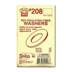 Red Insulating Washers .015'' (4dz)