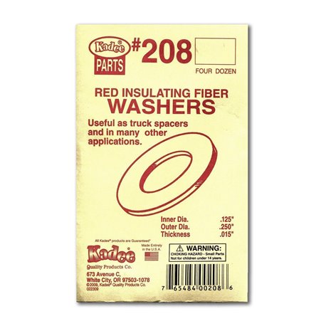 Red Insulating Washers .015'' (4dz)