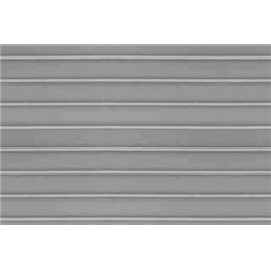 Ribbed Roof Plastic Pattern sheets OO/HO gauge (x2)