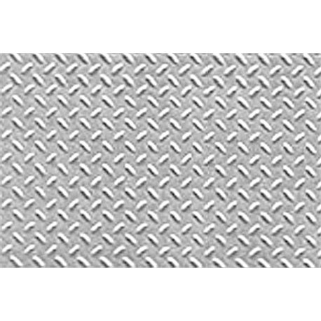 Diamond Plate Pattern Sheets OO/HO gauge (x2)