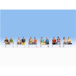 Seated Passengers for wagons (12 - No Legs)