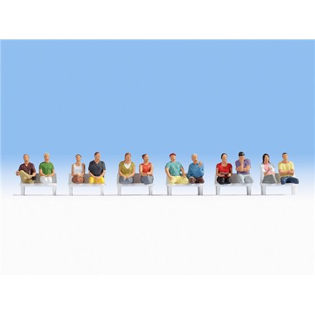 Seated Passengers for wagons (12 - No Legs)