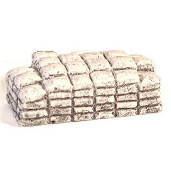 N Gauge Cement Bags, Load, Brown