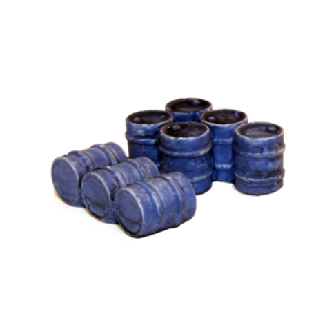 Oil Drum Groups (3 & 5) Blue 