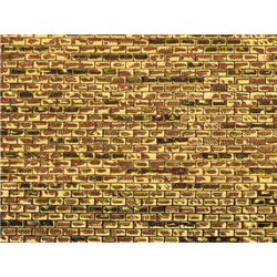 Cut stone wall