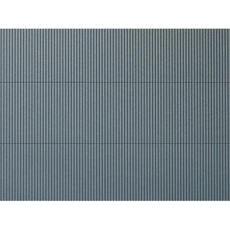 Corrugated iron grey
