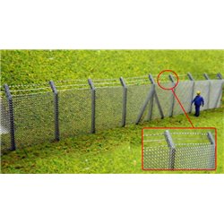 Security Fencing with Barbed Wire Top Kit - OOF8