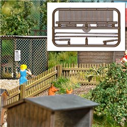 Picket fence 37cm