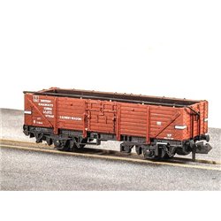 Open Wagon, 15ft, BR 'Hybar' Ferry High, Bauxite