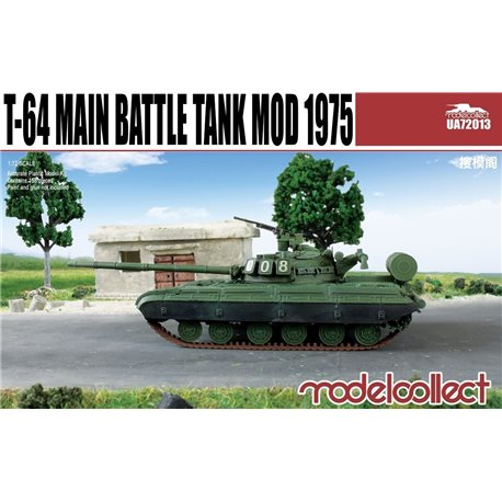 T-64 Main Battle Tank Mod 1975 - 1/72 scale