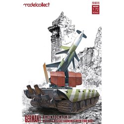German Rheintochter 1 Movable Missile Launcher with E100 Body (Plastic Kits) - 1/72 scale