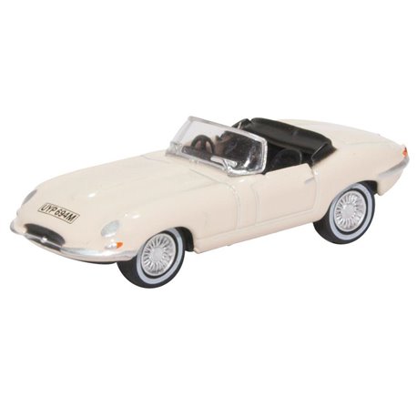 E Type Jaguar White JCB Major Loader Mk