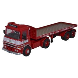 ERF LV Flatbed Trailer Carnation