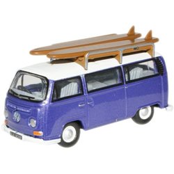 VW Bus Metallic Purple/White