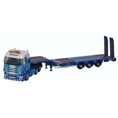 Scania Highline Nooteboom 3 Axle Semi Low Loader Stobar