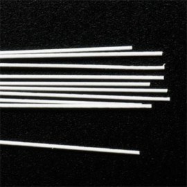 Strip HO scale 0.022 x 0.022in (0.5588 x 0.5588 mm) - 10 pack